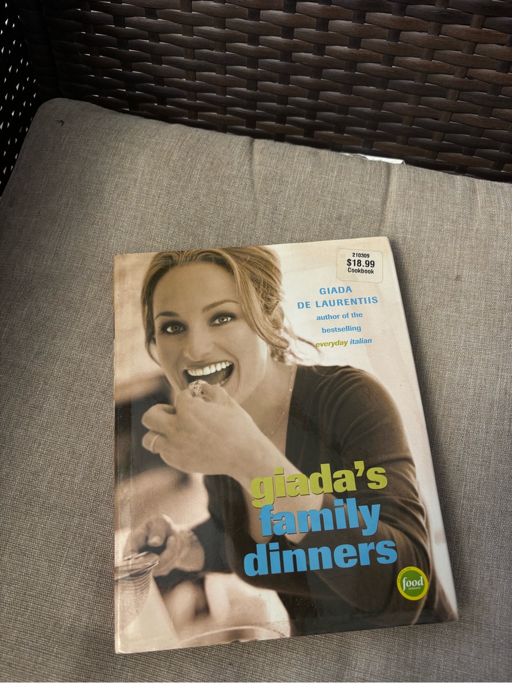 Giada's Family Dinners Cookbook - Brown/Beige